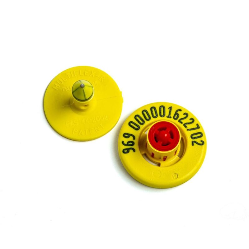 electronic button tags