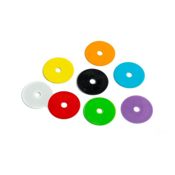 Management purpose coloured discs